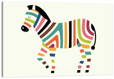 Magic Code Canvas Art Print - Kids Animal Art