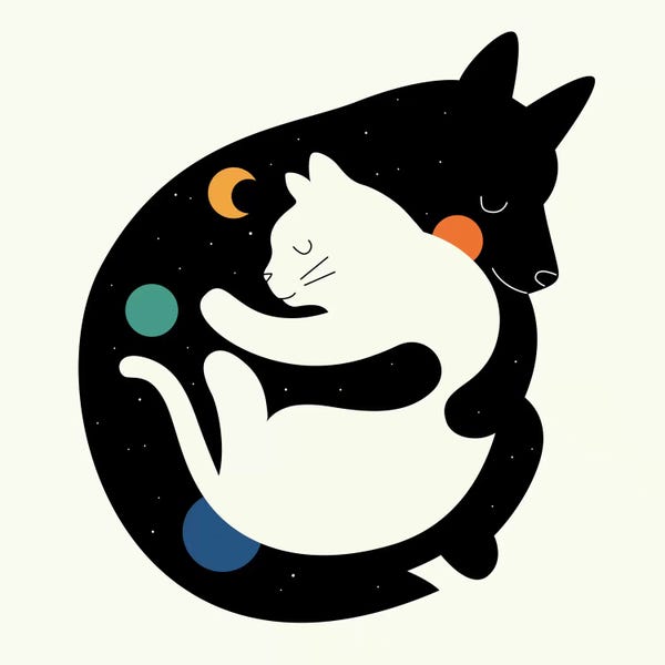 Kids Inspirational Art: More Hugs Less Fights by Andy Westface