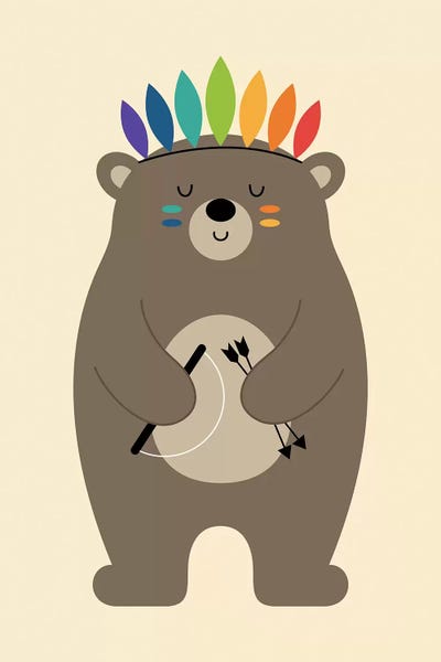 Courage: Be Brave by Andy Westface