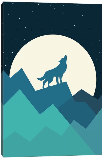 Keep The Wild In You Canvas Art Print - Andy Westface