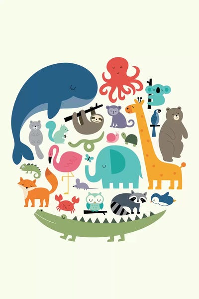 Baby Animals: We Are One by Andy Westface