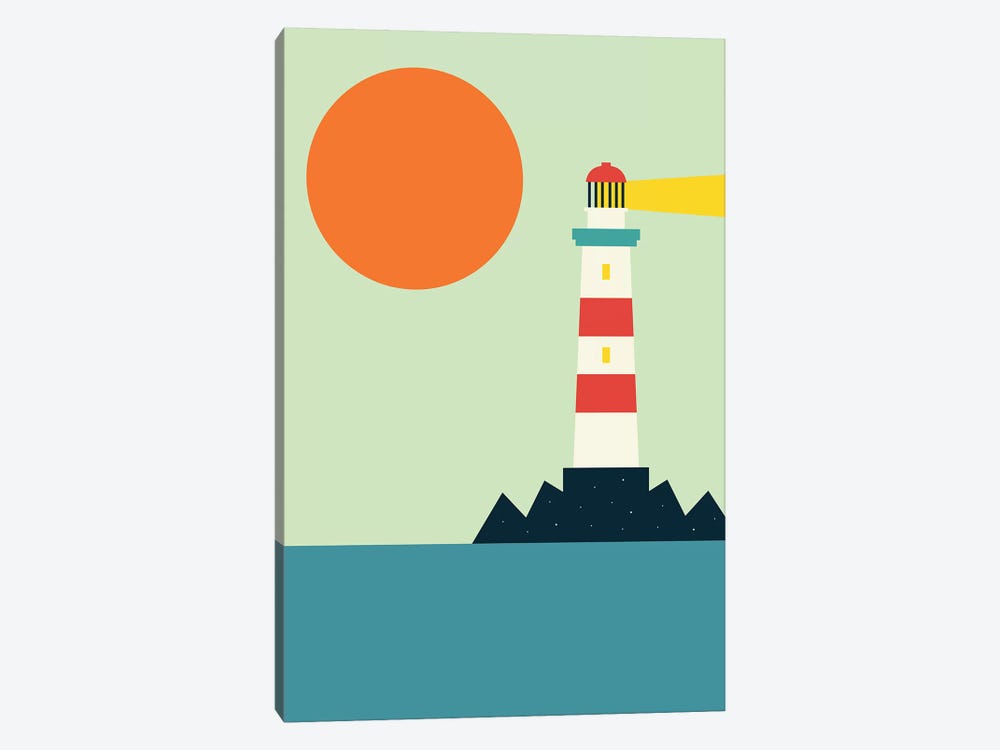 Light House by Andy Westface 1-piece Canvas Print
