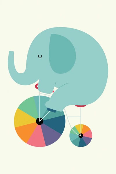 Elephants: Beautiful Ride by Andy Westface