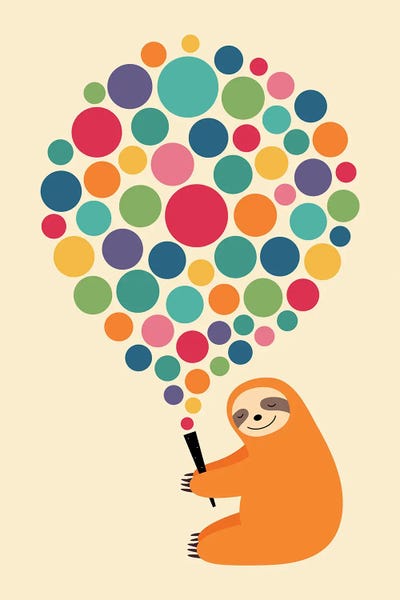 Sloths: Cheer by Andy Westface