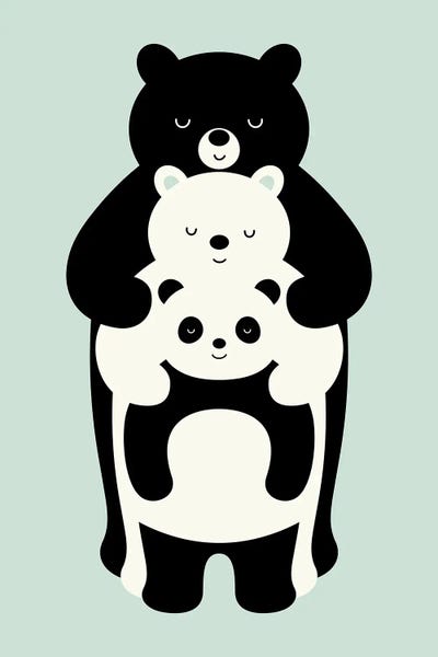 Family Portrait by Andy Westface framed wall art