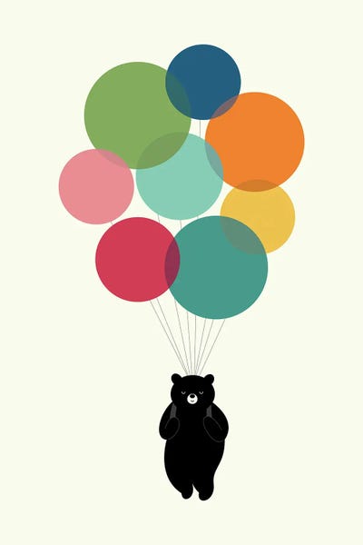 Balloons: Happy Landing by Andy Westface