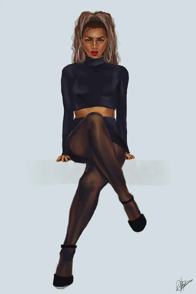 How To Be A Queen by Amanda Whitehurst framed wall art