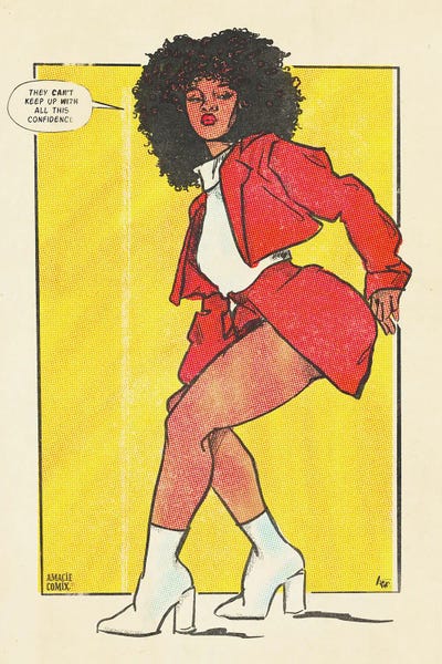 Office Humor: This Confident Amacie Comix by Amanda Whitehurst