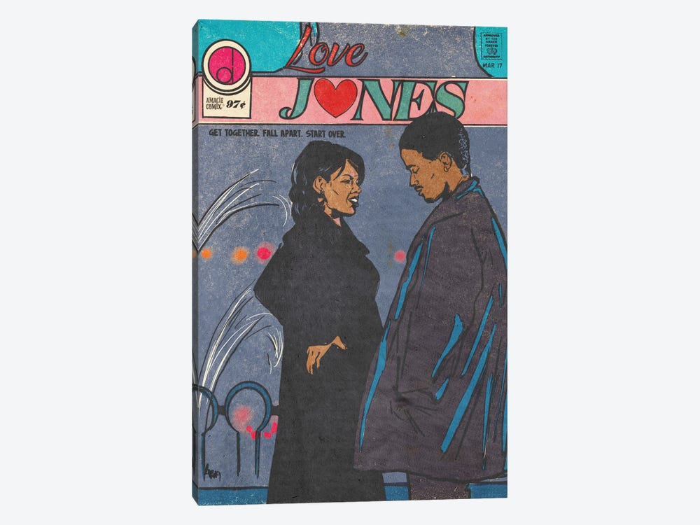 Love Jones II - Amacie Comix by Amanda Whitehurst 1-piece Art Print