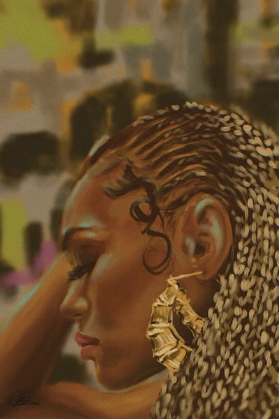 Hair Store by Amanda Whitehurst framed wall art