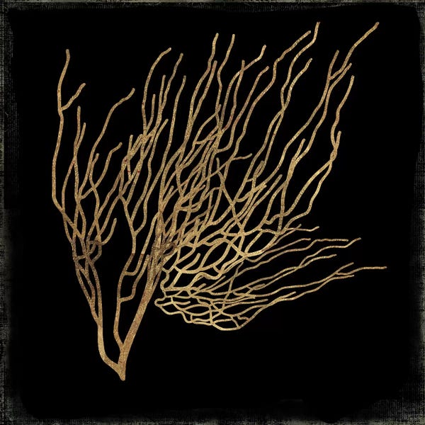 Aimee Wilson: Gold Coral II by Aimee Wilson