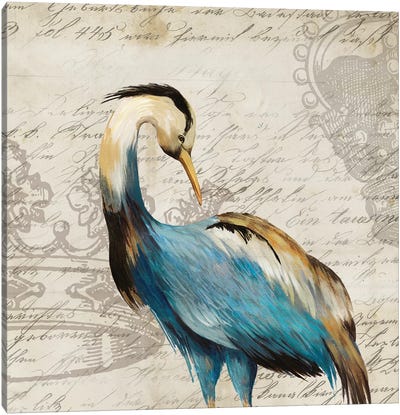 Heron I Canvas Art Print - Aimee Wilson