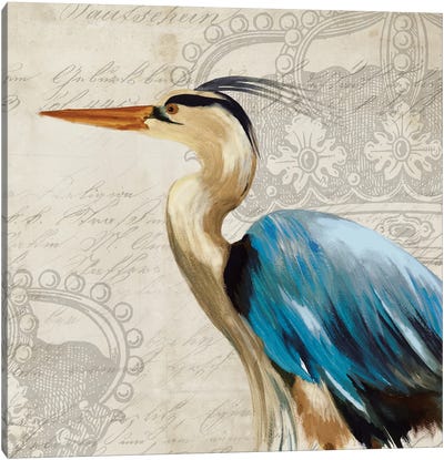 Heron II Canvas Art Print - Aimee Wilson