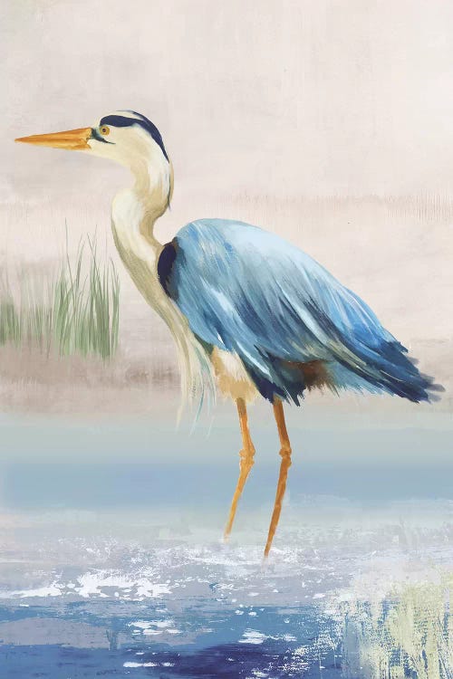 Heron On The Beach II by Aimee Wilson wall art