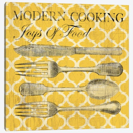 Modern Cooking Canvas Print #AWI196} by Aimee Wilson Canvas Print
