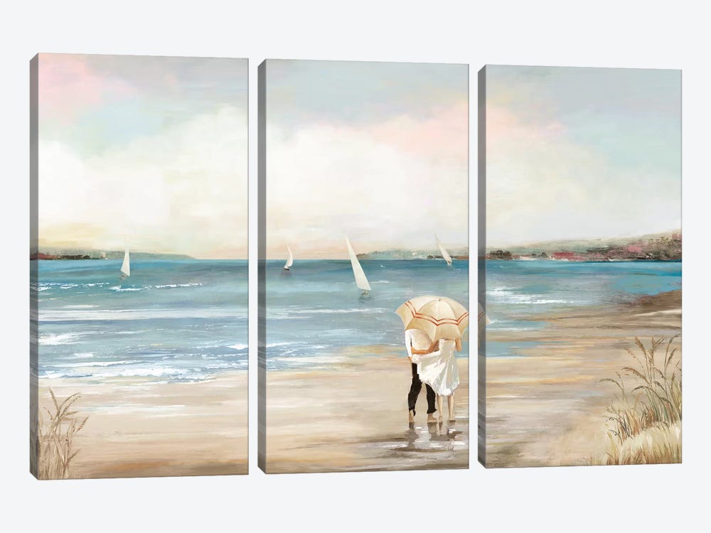 Pearl Shore by Aimee Wilson 3-piece Canvas Print