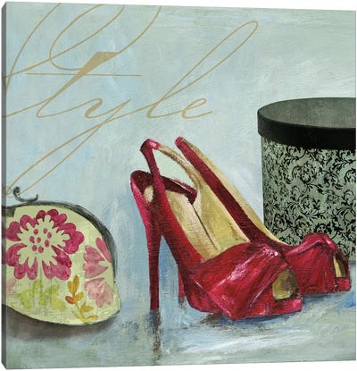 Shoe Style Canvas Art Print - Aimee Wilson
