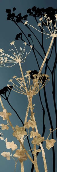 Blue & Gold: Twilight Botanicals I by Aimee Wilson