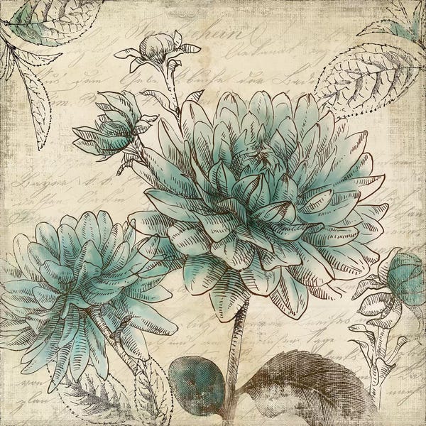 Aimee Wilson: Blue Botanical II by Aimee Wilson