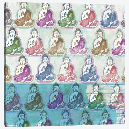 Buddha Print Canvas Print #AWI318} by Aimee Wilson Canvas Art