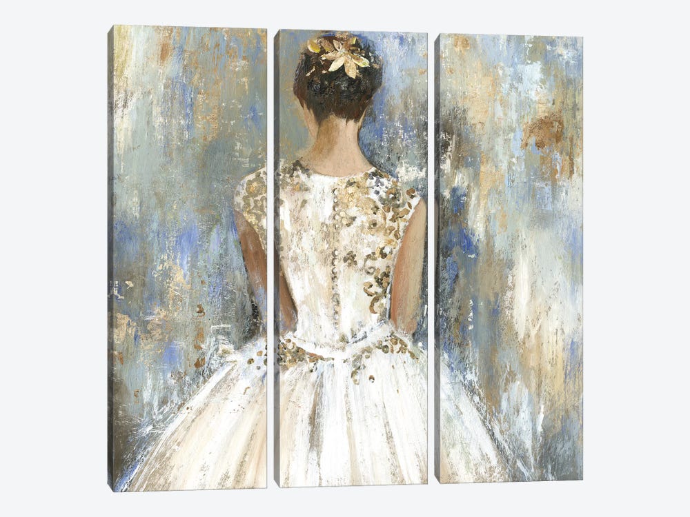 Bridesmaid by Aimee Wilson 3-piece Canvas Art Print