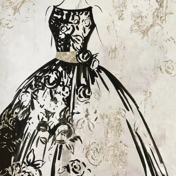 Shabby Chic Décor: Outlined Dress by Aimee Wilson