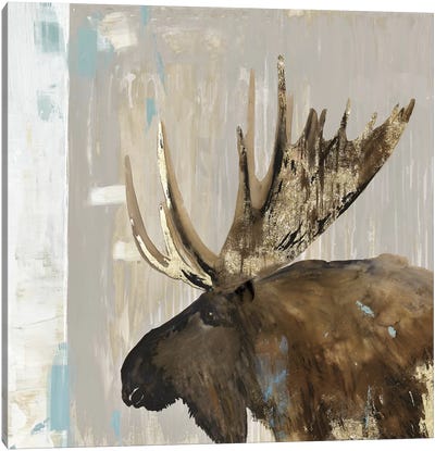 Moose Tails I Canvas Art Print - Deer Art