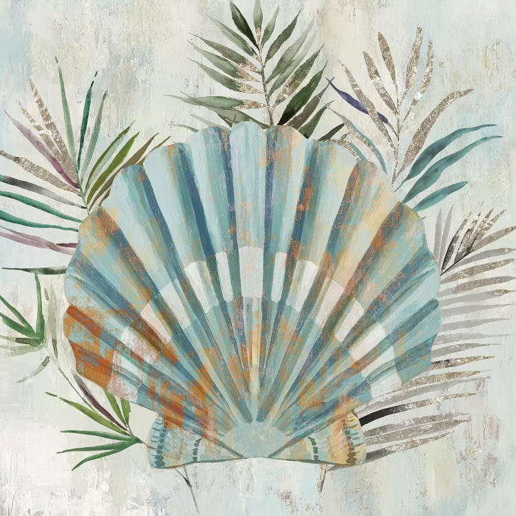 Turquoise Shell II by Aimee Wilson wall art