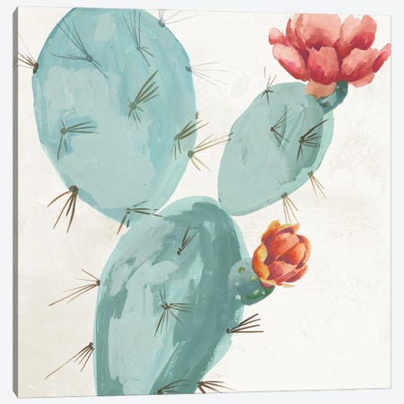 Bunny Ears Cactus  Canvas Print #AWI384} by Aimee Wilson Canvas Art