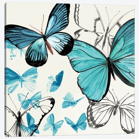 Monarch Butterflies  Canvas Print #AWI424} by Aimee Wilson Canvas Print