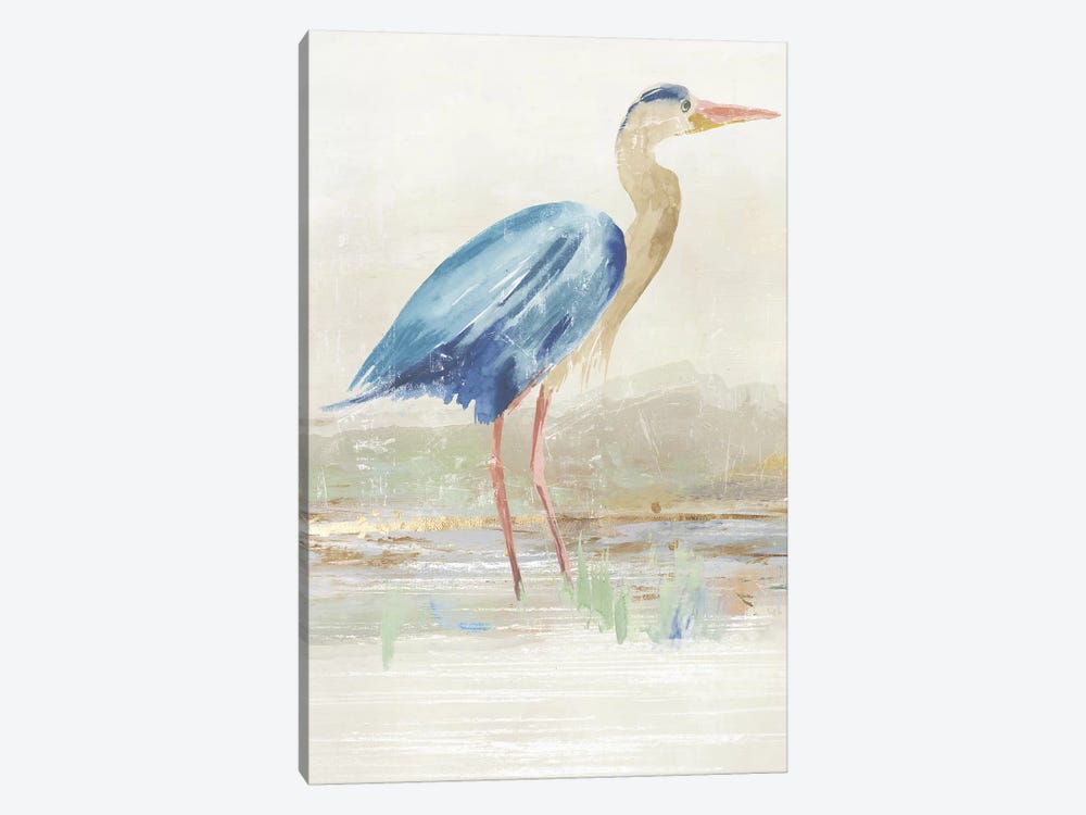 Heron in Lake  by Aimee Wilson 1-piece Canvas Art Print