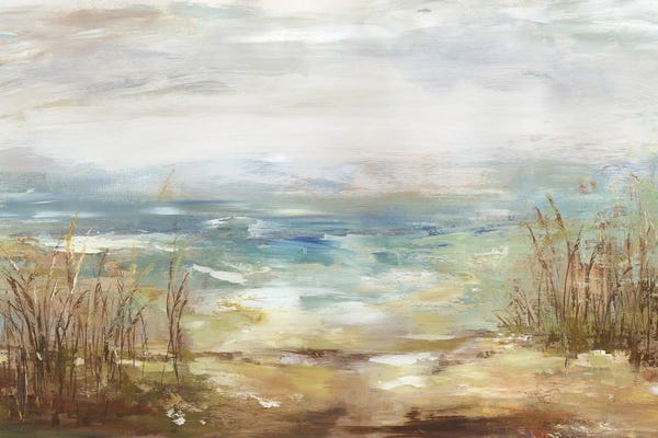 Large Coastal Art - Canvas Prints: Parting Shores by Aimee Wilson