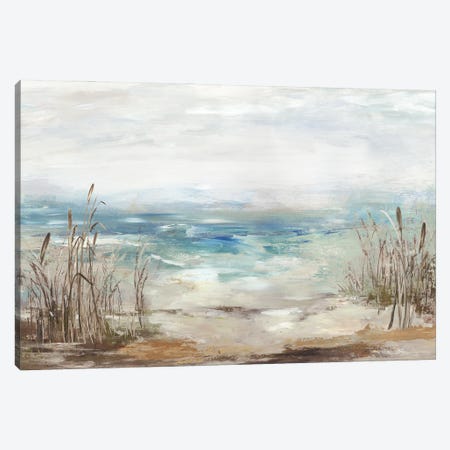 Waves From A Distance Canvas Print #AWI477} by Aimee Wilson Canvas Artwork