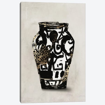 Golden Vase I Canvas Print #AWI485} by Aimee Wilson Canvas Art Print
