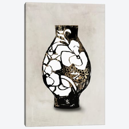 Golden Vase II Canvas Print #AWI486} by Aimee Wilson Canvas Art Print