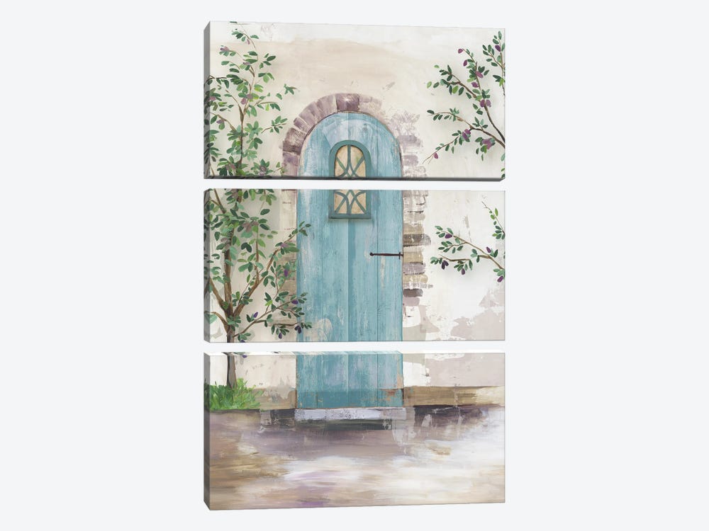 Arch Door With Olive Tree by Aimee Wilson 3-piece Canvas Artwork