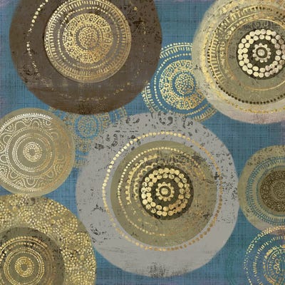 Aboriginal Dot II by Aimee Wilson canvas print