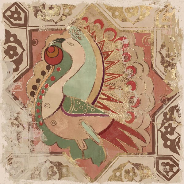 Aimee Wilson: Aztec Tile I by Aimee Wilson