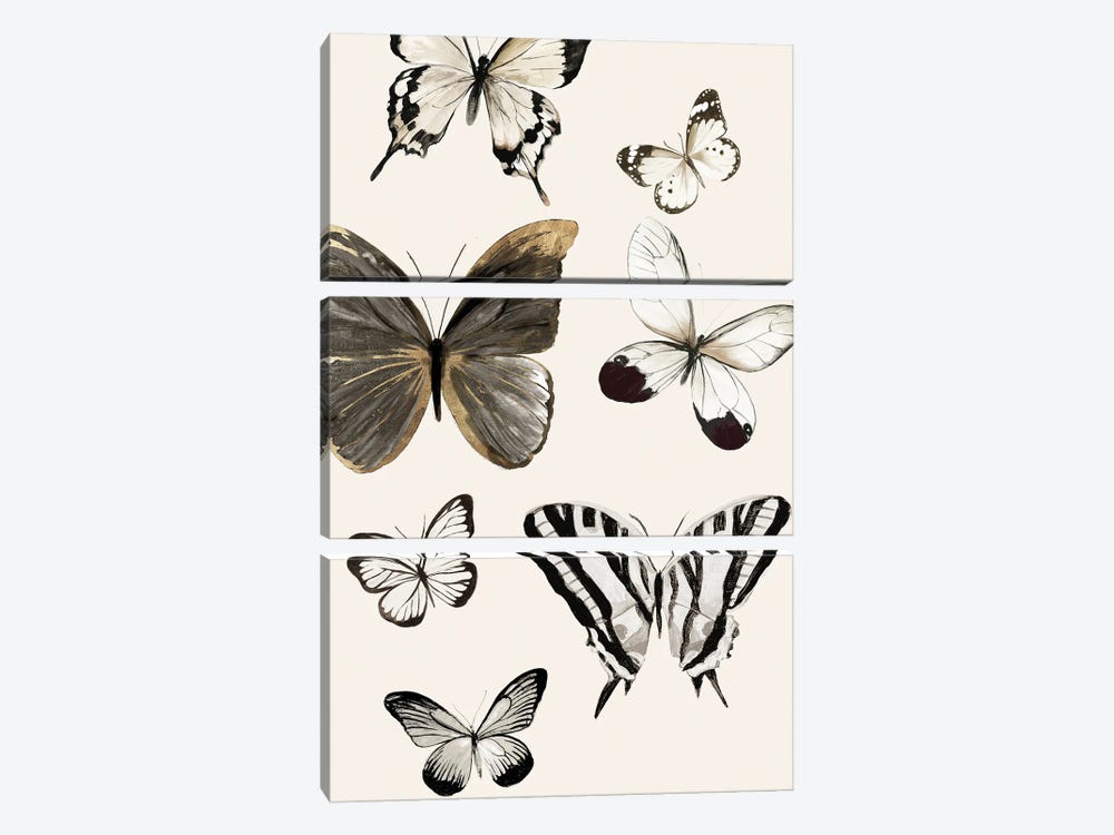 Butterflies Fly II by Aimee Wilson 3-piece Canvas Art Print
