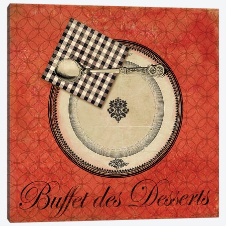 Buffet de Desserts Canvas Print #AWI50} by Aimee Wilson Canvas Art Print