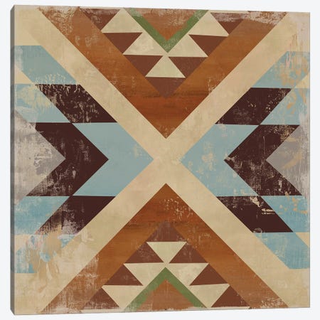 Navajo Tile I Canvas Print #AWI511} by Aimee Wilson Canvas Wall Art