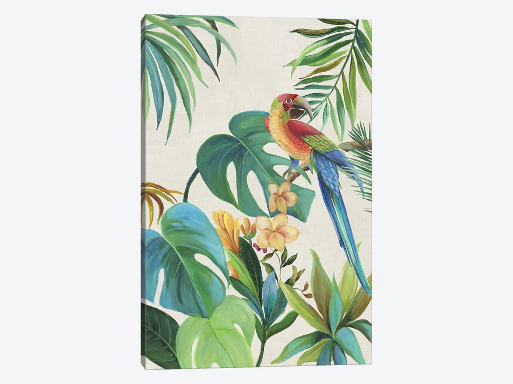 Tropical Parrot II by Aimee Wilson 1-piece Canvas Art Print