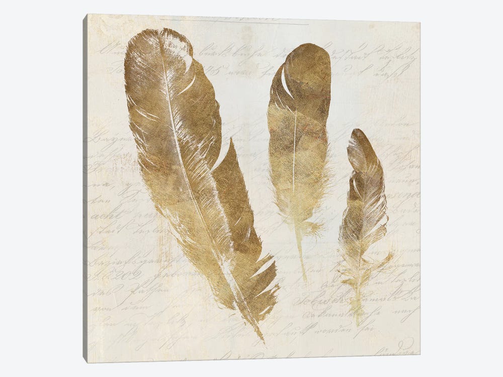Feather Softly I by Aimee Wilson 1-piece Canvas Art