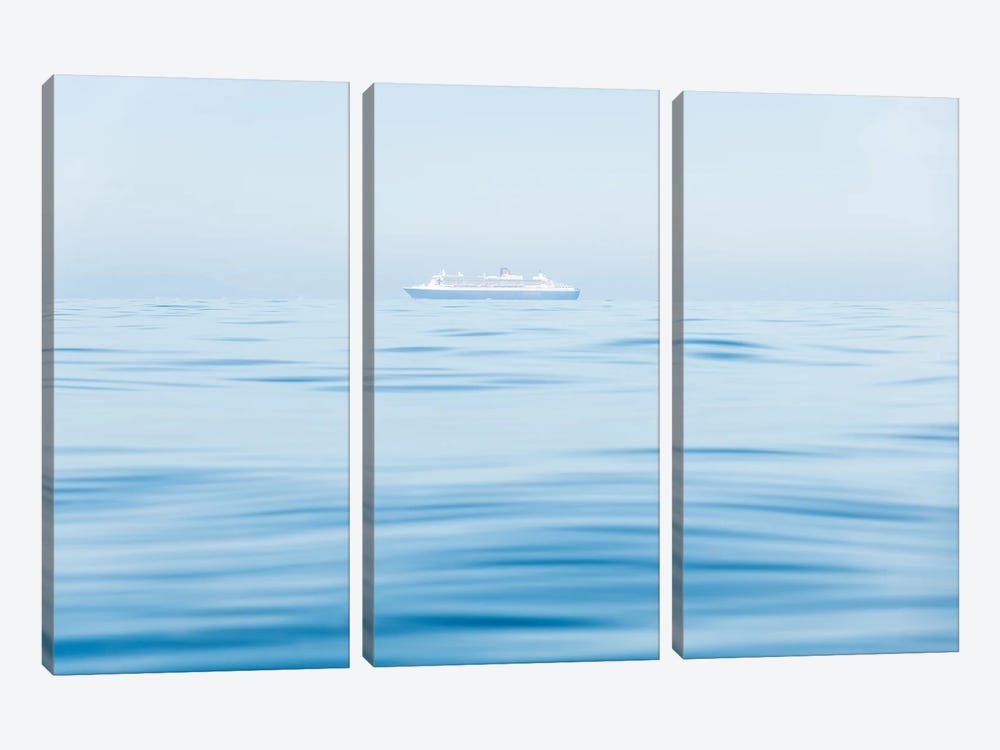 Cruising I by Andrew Lever 3-piece Canvas Art Print