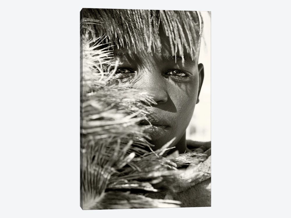 African Boy by Andrew Lever 1-piece Canvas Wall Art