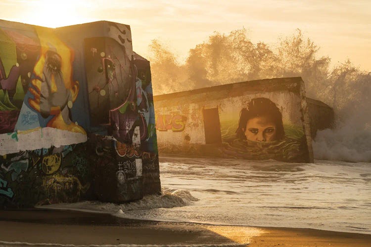 Graffiti Rush by Andrew Lever wall art