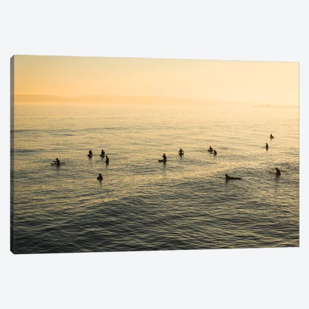 Waiting For Waves Canvas Print #AWL24} by Andrew Lever Canvas Art