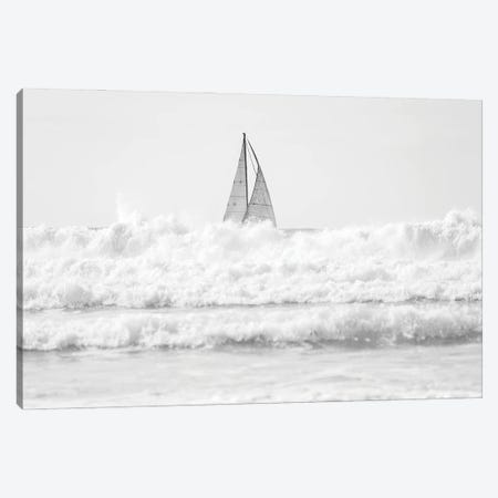 Sailing The Surf Canvas Print #AWL34} by Andrew Lever Canvas Print