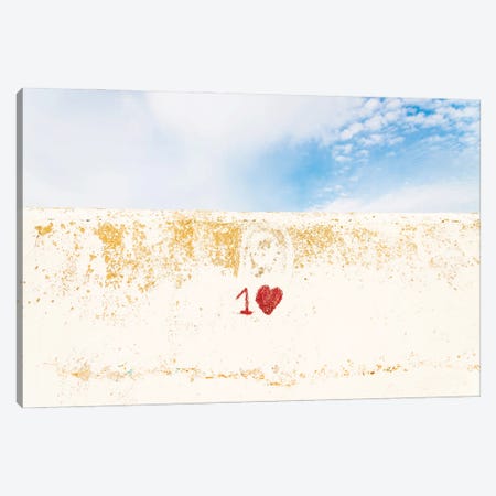 One Love Canvas Print #AWL50} by Andrew Lever Canvas Art