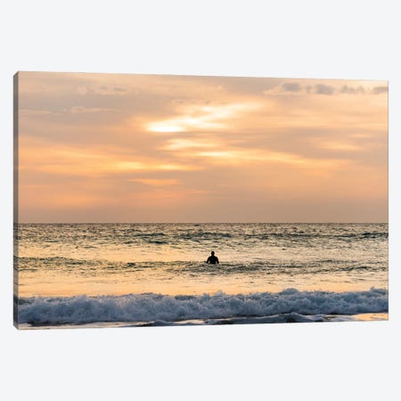The Last Surf Canvas Print #AWL57} by Andrew Lever Canvas Art Print